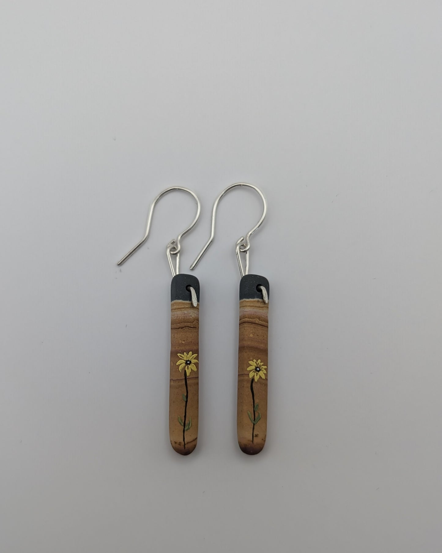 *On Display E. Leigh Signature Oils/ Black Eyed Susan Earrings 3/3